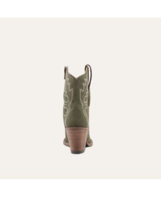 Brooke Leather Cowgirl Boots - Stylish Western Footwear & Comfort 