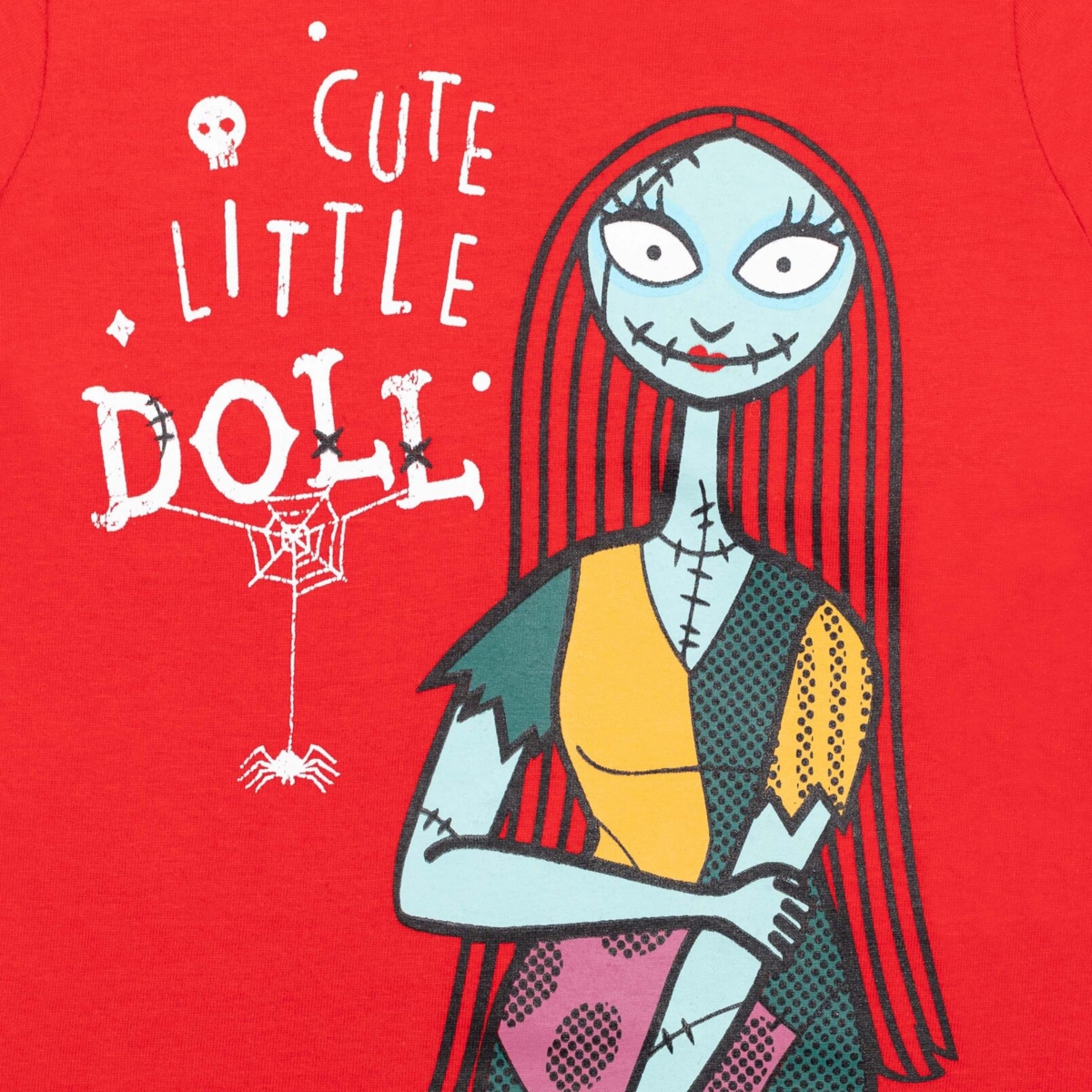 Disney Toddler Girls Nightmare Before Christmas 3 Pack T-Shirts to -black/red