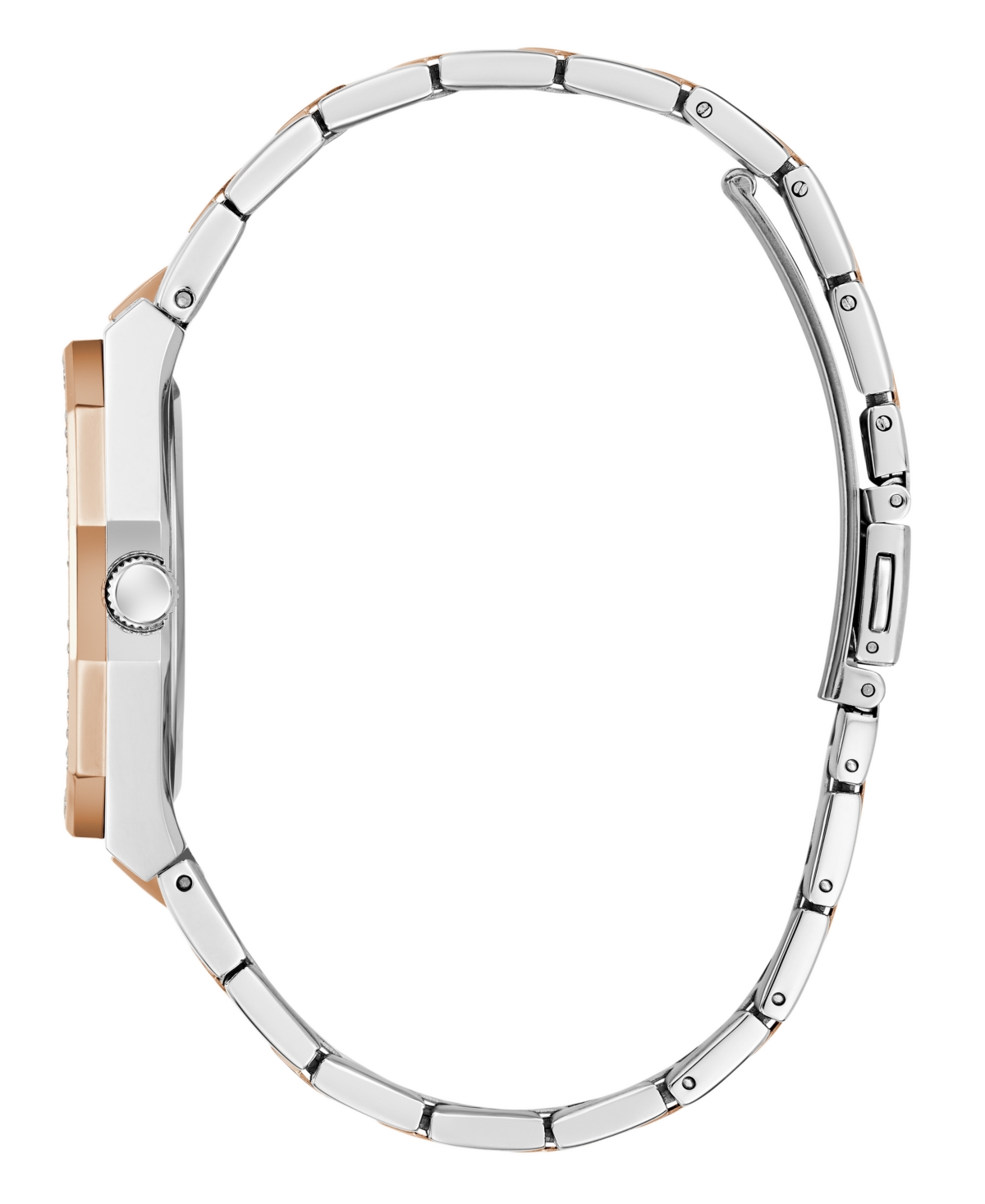 Guess Women's Analog Two-tone Stainless Steel Watch 36mm In Two Tone,multi