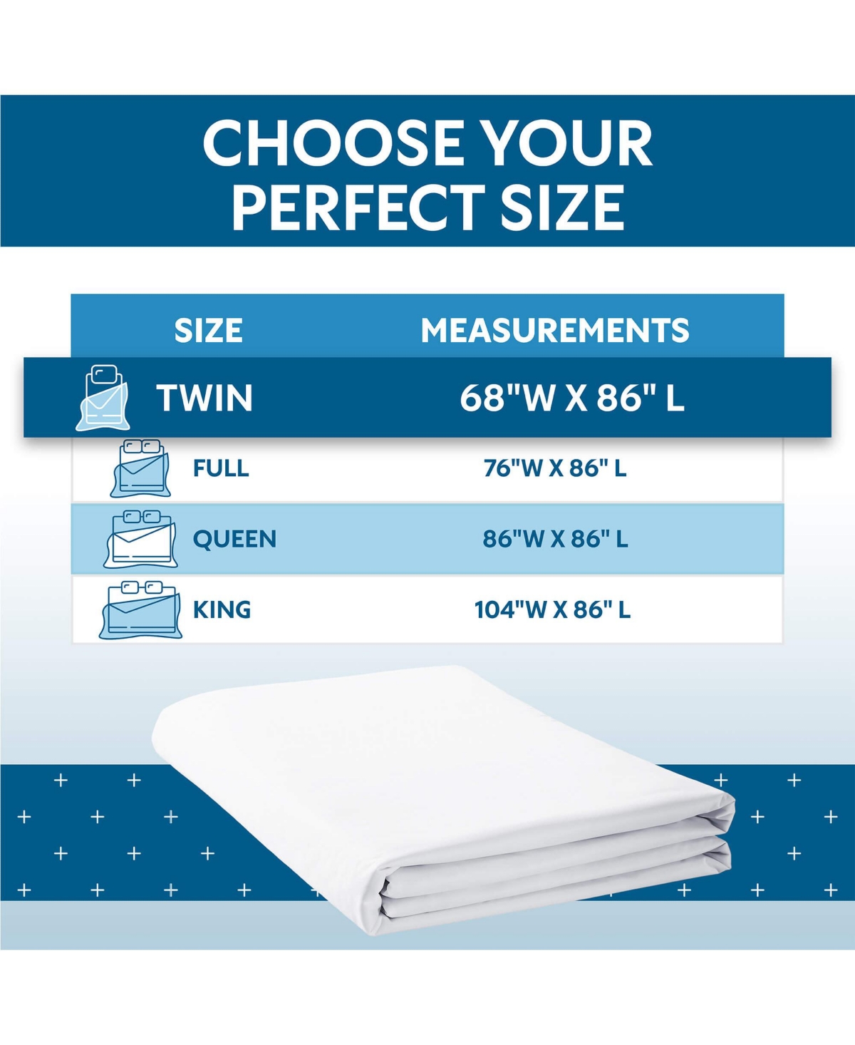 Guardmax Waterproof White Zippered Duvet Cover