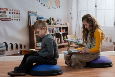 Active Floor Seat - Blue and Purple