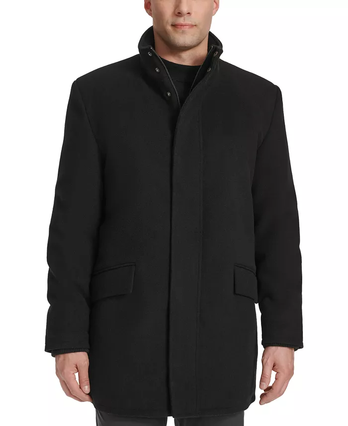 Men's Full-Zip Stand-Collar Car Coat - thumbnail 6