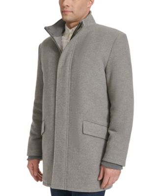 Men's Full-Zip Stand-Collar Car Coat