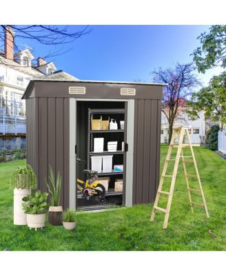 Streamdale 6FT X 4FT Outdoor Metal Storage Shed