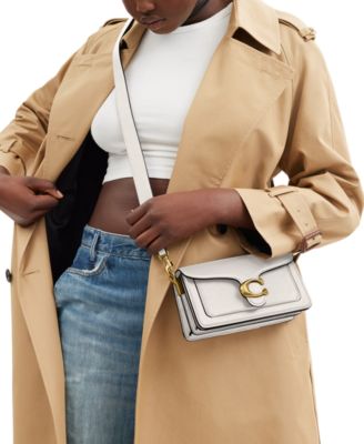 Tabby Small Polished Pebble Leather Shoulder Bag 20