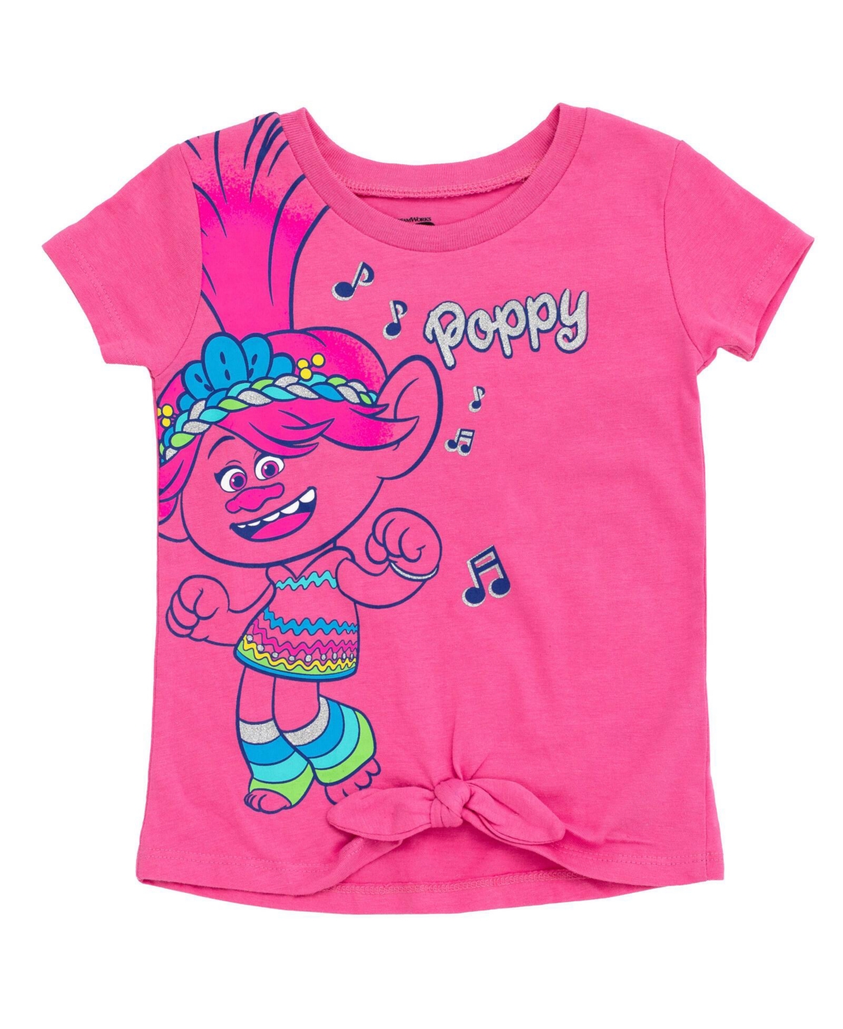 Dreamworks Toddler Girls Trolls Poppy Viva Tunic T-Shirt and Leggings Outfit Set -/ multicolor