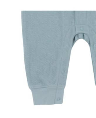 Baby Boys Hooded Long Sleeve Romper