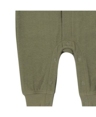 Baby Boys Hooded Long Sleeve Romper