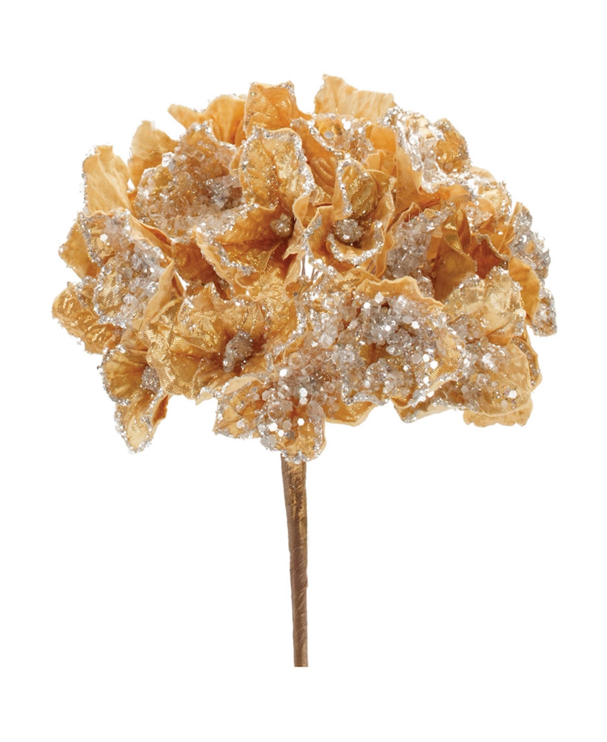 Slickblue Hydrangea Stems (Set of 2) - Elegant Floral Accents