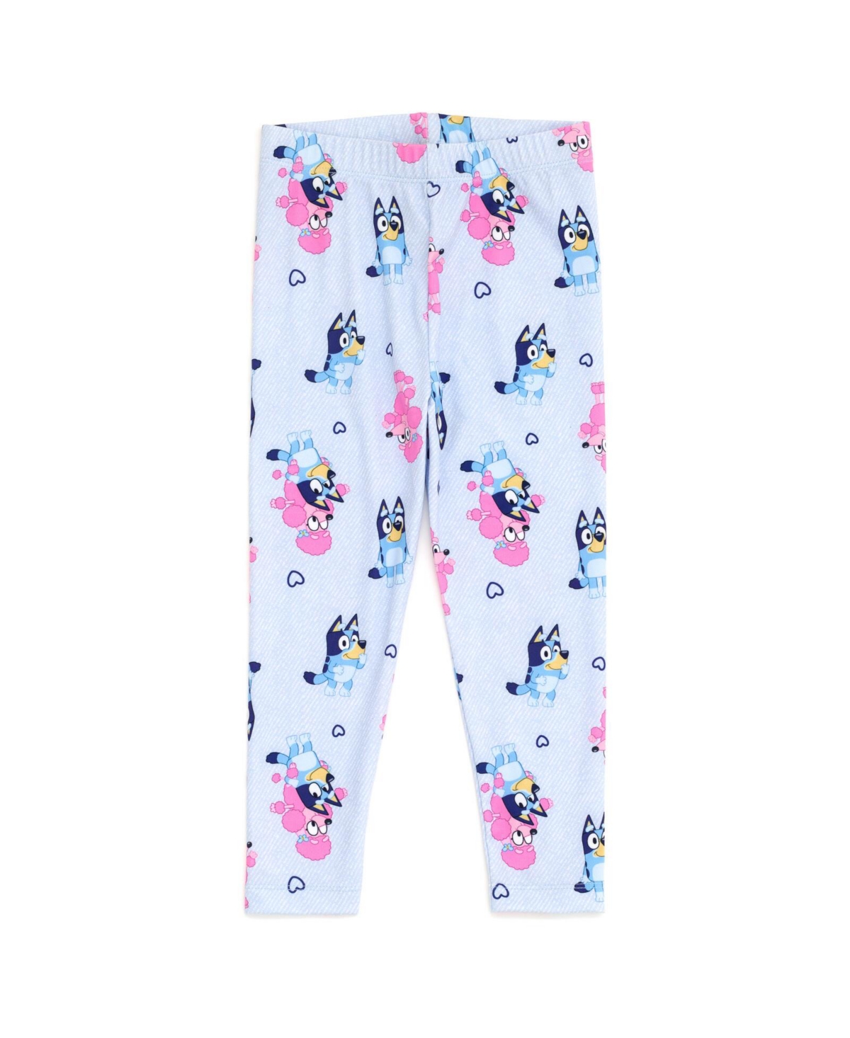 Bluey Little Girls T-Shirt and Leggings Outfit Set -/ blue