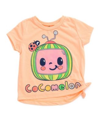 Baby Girls T-Shirt and French Terry Shorts Outfit Set