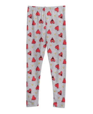 Baby Girls Rainbow Fleece Hoodie and Leggings Outfit Set to