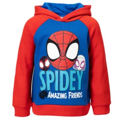 Toddler Boys Marvel Fleece Pullover Hoodie and Pants Outfit Set
