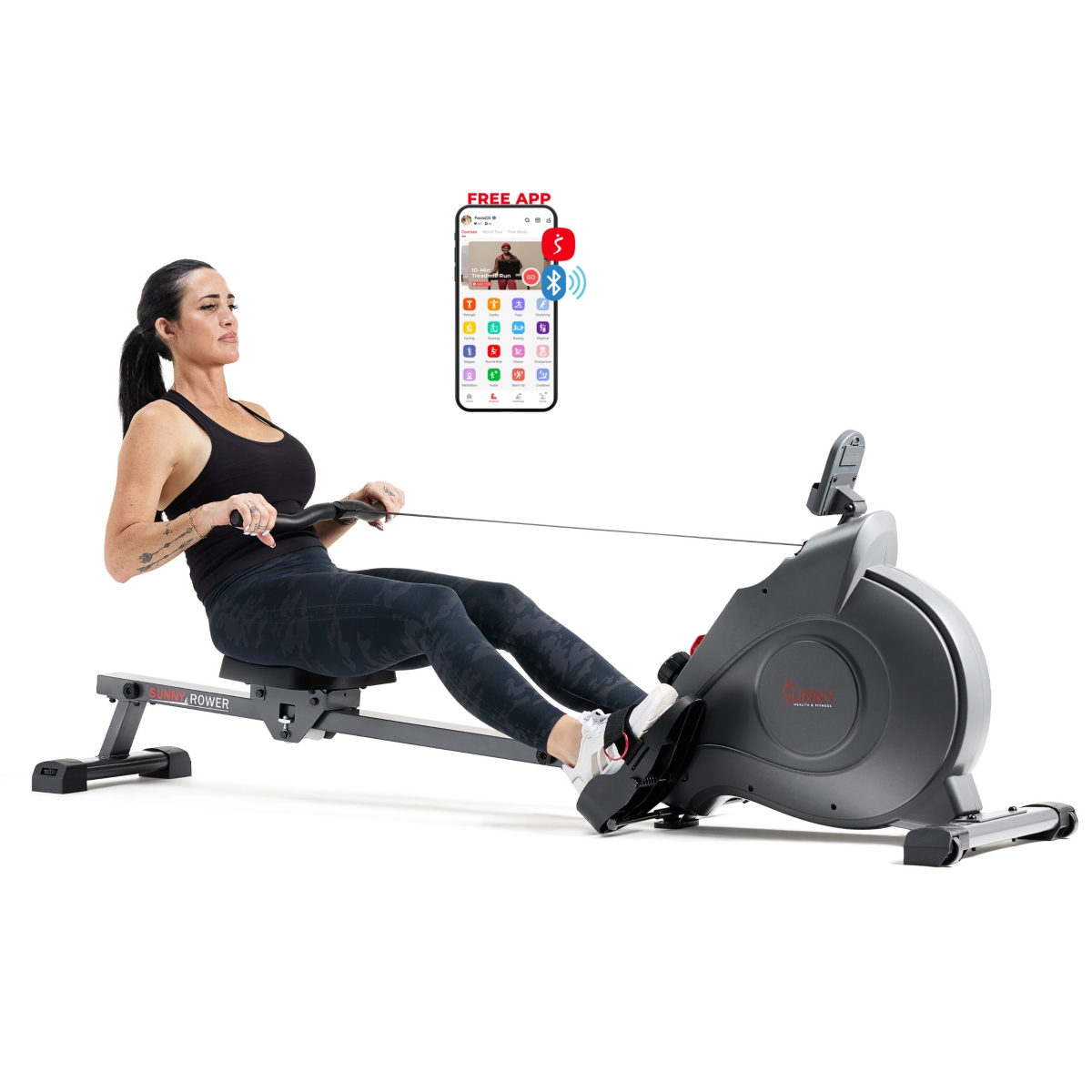 Sunny and health rowing machine hot sale