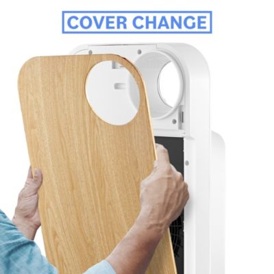 Ovalair Custom Air Purifier Face Cover - Aspen pale oak