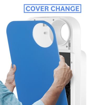 Ovalair Custom Air Purifier Face Cover - Santorini hills blue