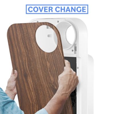 Ovalair Custom Air Purifier Face Cover - Olympic dark walnut