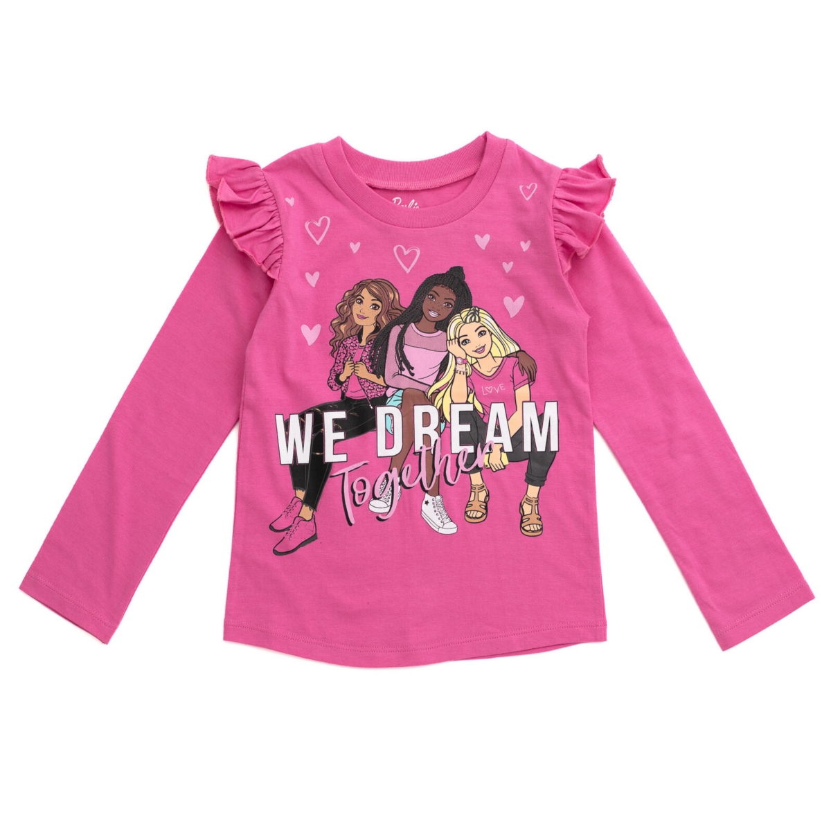 Barbie Toddler Girls 3 Pack T-Shirts -/ black