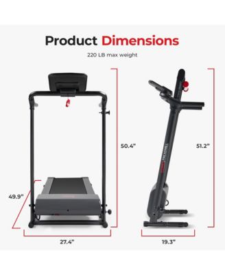 Compact Motorized SMART Easy Assembly Folding Treadmill