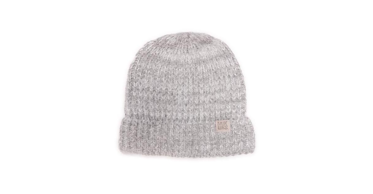 Women's Eyelah Rib Beanie - Medium grey heather