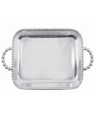 Pearled Service Tray