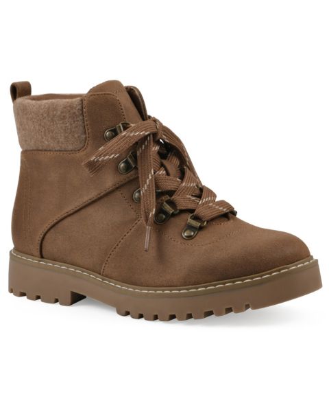 Женские ботинки Cliffs by White Mountain Connie Lace-Up, цвет: Светлый коричневый