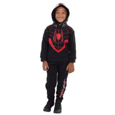 Boys Marvel Avengers Fleece Athletic Pullover Hoodie and Pants Outfit Set