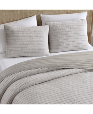 Polar Faux-Fur Reversible Quilt Set, Full/Queen