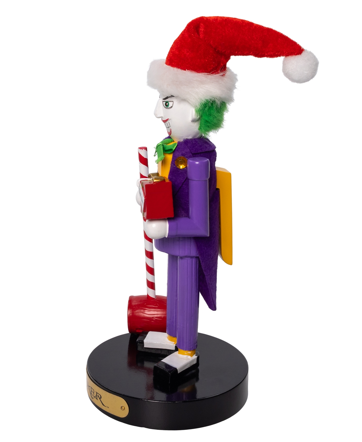 Kurt Adler 10-inch Dc Comics Joker Nutcracker In Multicolored