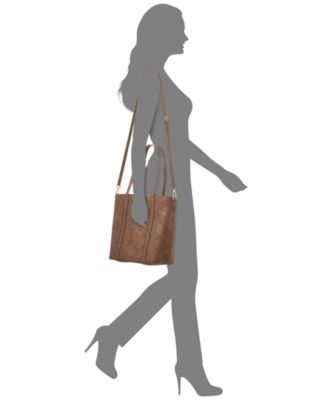 Whip-Stitch Medium Tote Bag, Exclusively at Macy's