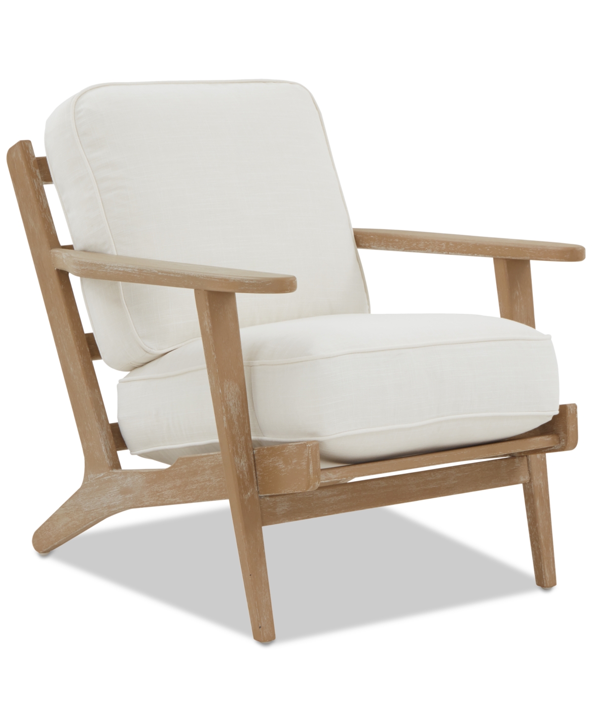Macy's Keiffer 28" Accent Chair, Created For  In Lena Off White