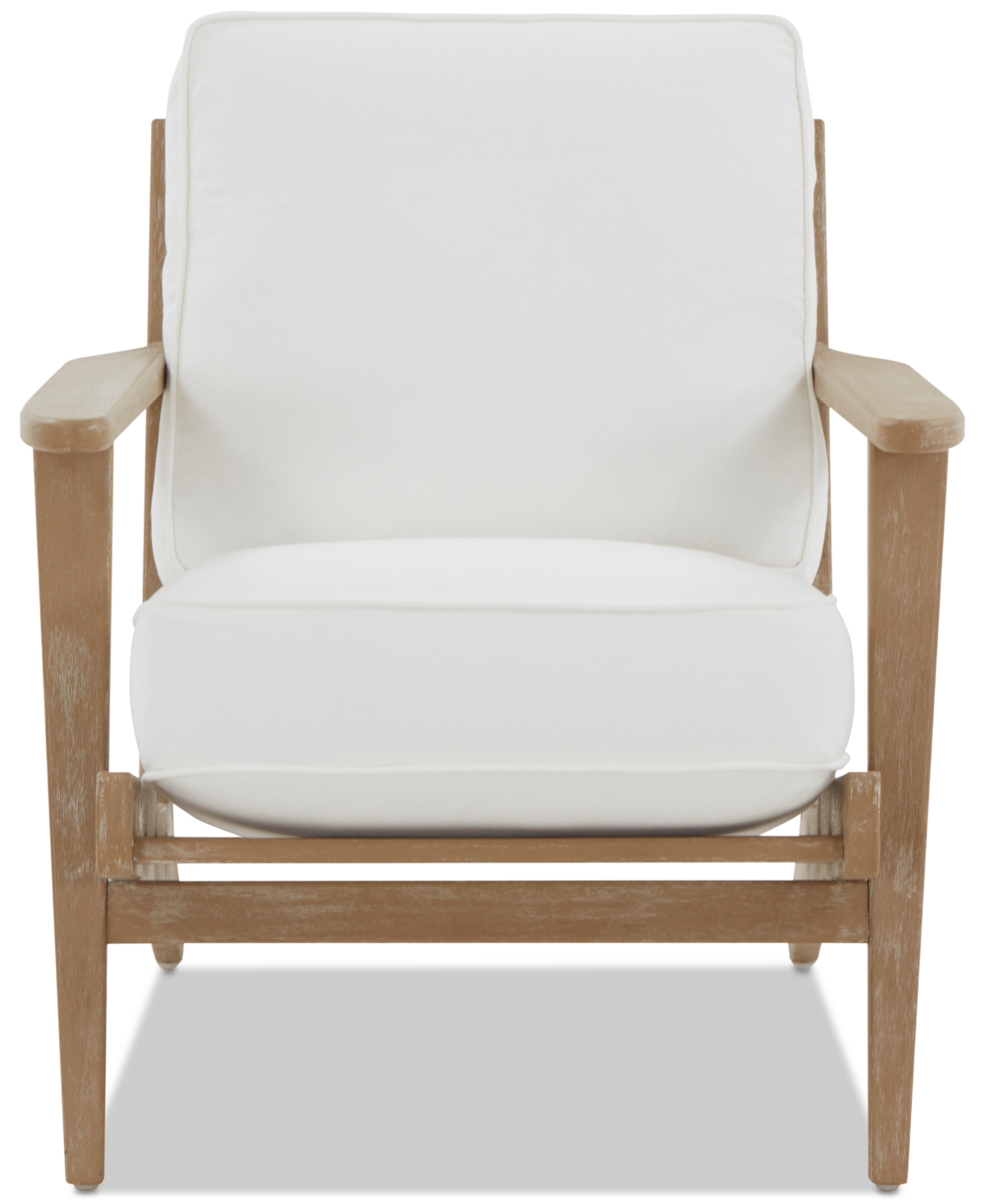 Macy's Keiffer 28" Accent Chair, Created For  In Lily White