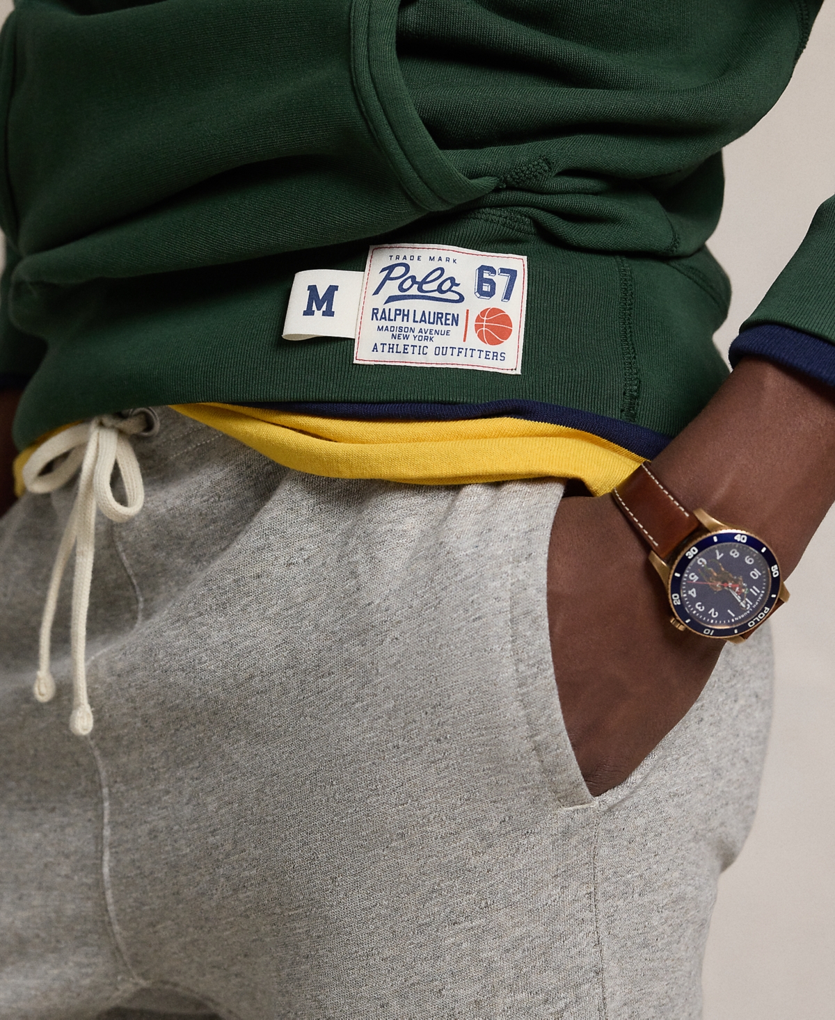 Polo Ralph Lauren Men's Polo Basketball Fleece Hoodie