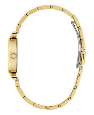 Women's Analog Gold Steel Watch 28mm