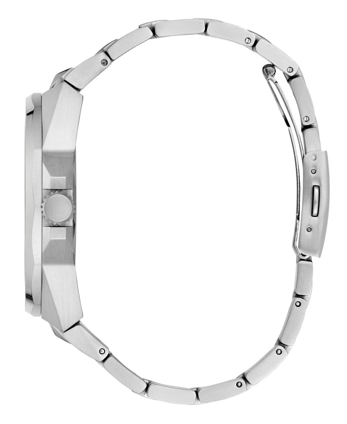 Guess Men's Multi-FunctionSteel Watch 46mm - Silver