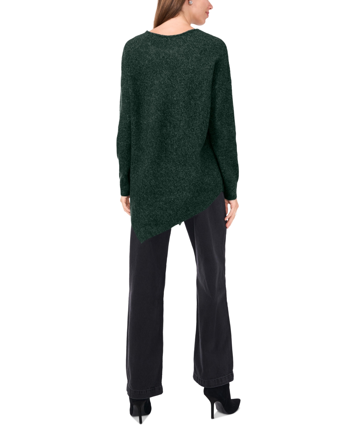 Vince Camuto Women's Crewneck Asymmetrical Sweater