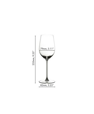 Veritas Riesling/Zinfandel Wine Glass Set of 2