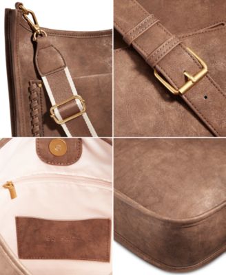 Whipstitch Medium Crossbody, Exclusively at Macy's 