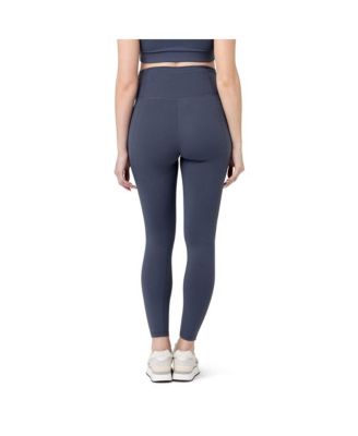 Maternity Ripe Tempo Active Full Length Legging Blue Steel