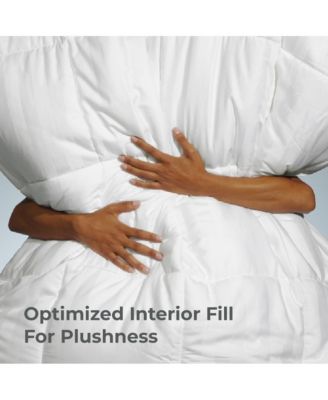 Mid-Loft Duvet Insert | King | White | Mid Loft | Viscose Material | Soft, Comfortable & Wicks Moisture