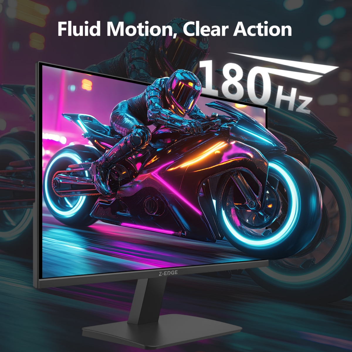 Z-edge 27 inch 1080P Full Hd 165Hz 1ms Curved Gaming Monitor, FreeSync, HDR10, 2 x Hdmi, 1 x DisplayPort
