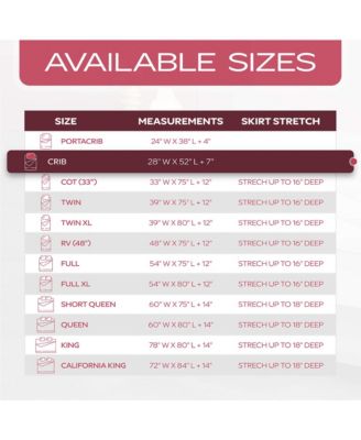 Soft and Comfortable Luxury Mattress Pad - 100% Cotton Sateen - 300 Thread Count - Crib