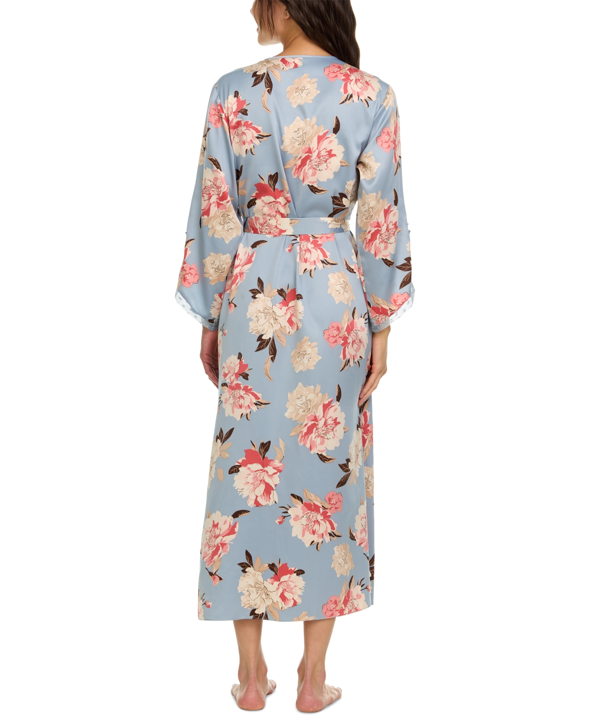 Flora by Flora Nikrooz Women's Stella Floral Charmeuse Robe