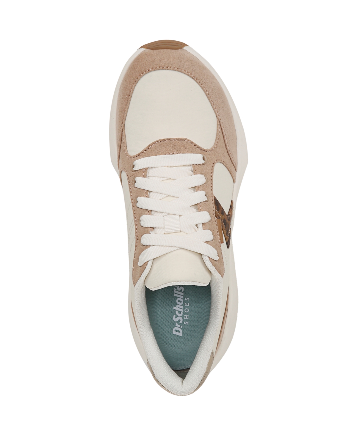 Dr. Scholl's Women's Hannah Retro Sneakers -Leopard Faux Leather/Fabric