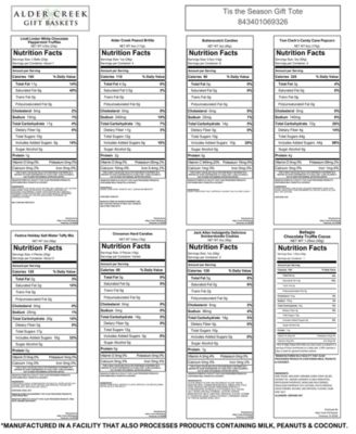 Tis the Season Gift Tote, 9 Piece