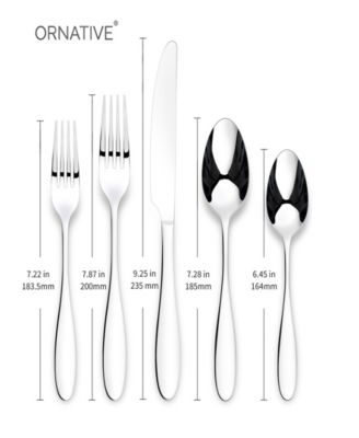 Amadea Mirror 20 Piece Flatware Set, Service for 4 