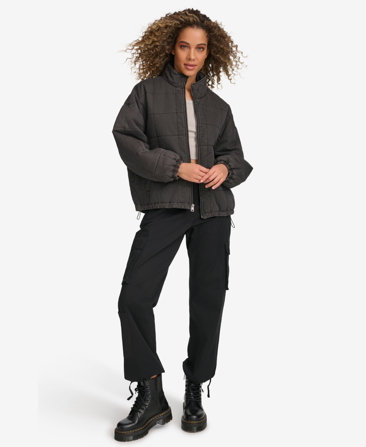 Levi's Women's Box Quilted Cotton Jacket