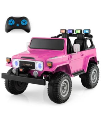 12V 2-Seat Licensed Kids Ride On Toyota FJ40 Car with 2.4G Remote Control