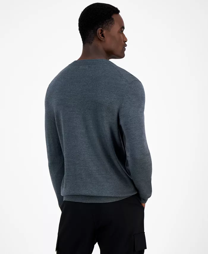 Men's Long-Sleeve V-Neck Merino Sweater - thumbnail 8