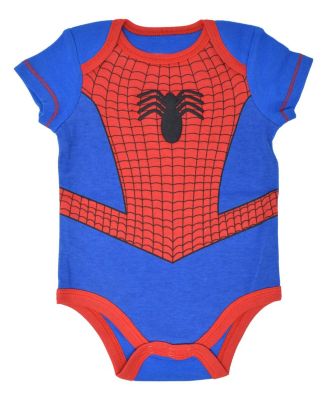 Baby Boys Spider-Man 5 Pack Bodysuits